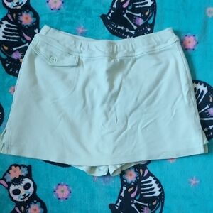 Women's Mint Green Skort